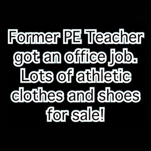 Clothes, sneakers, headbands